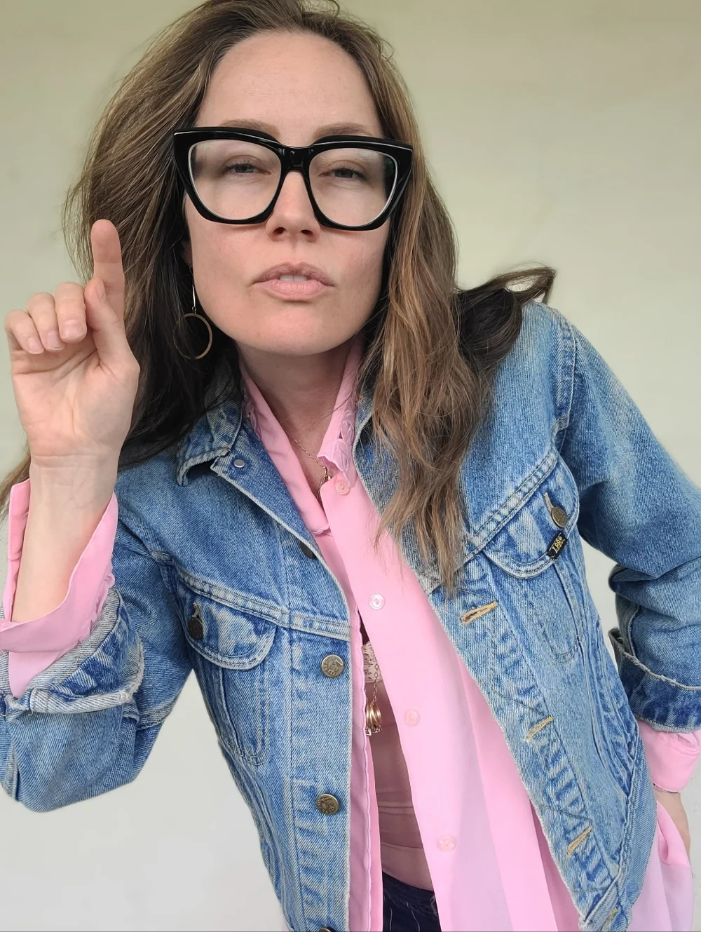The LEE Riders Vintage 80s Denim Jacket S/M - Picture 6 of 16